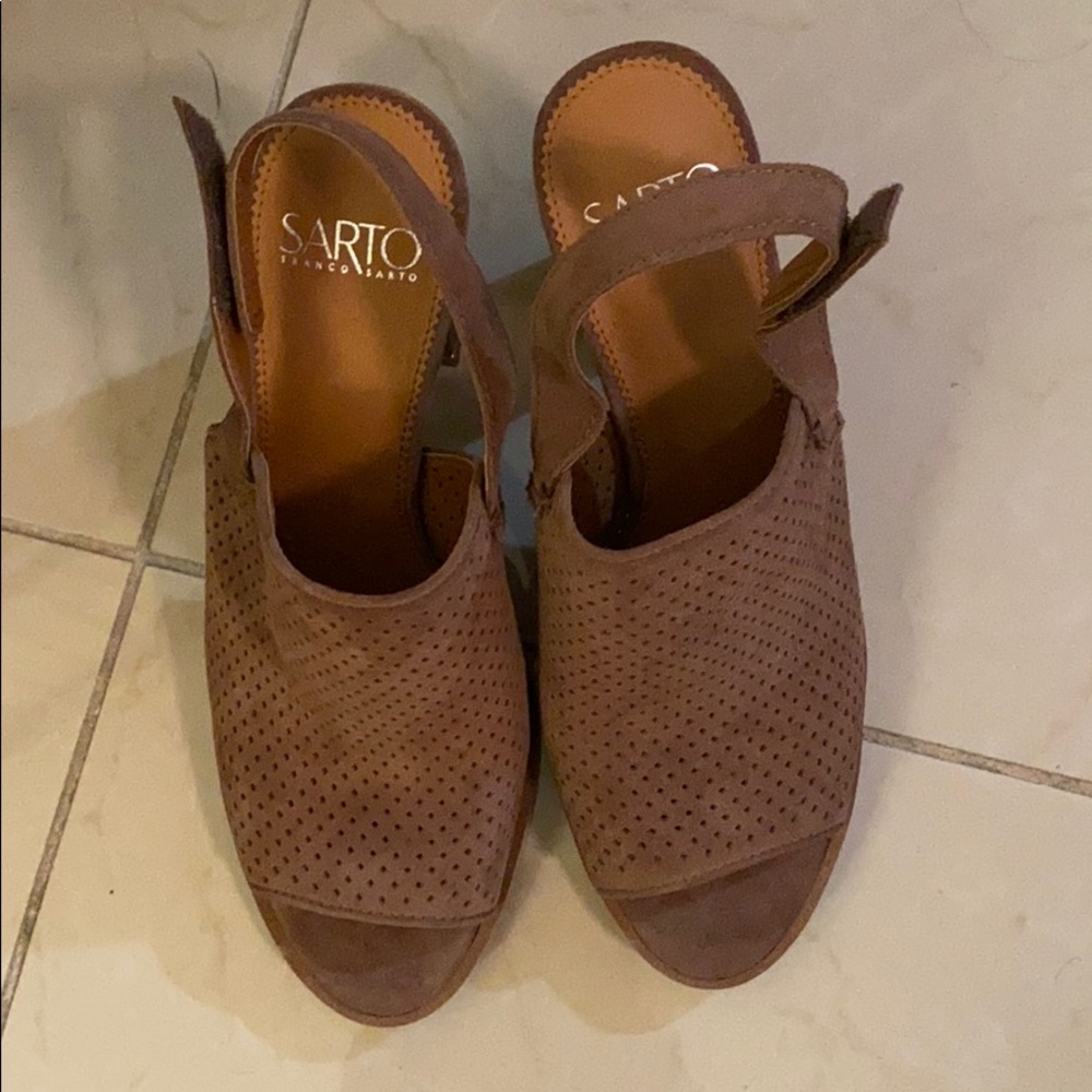 New shoes suede